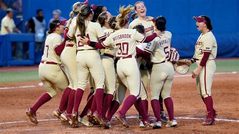 Softball fsu - Florida State enters the NCAA Softball Tournament as the No. 3 national seed and will host the Tallahassee Regional starting Friday.. The Seminoles (50-8) will play Marist (29-28) in a first-round ...